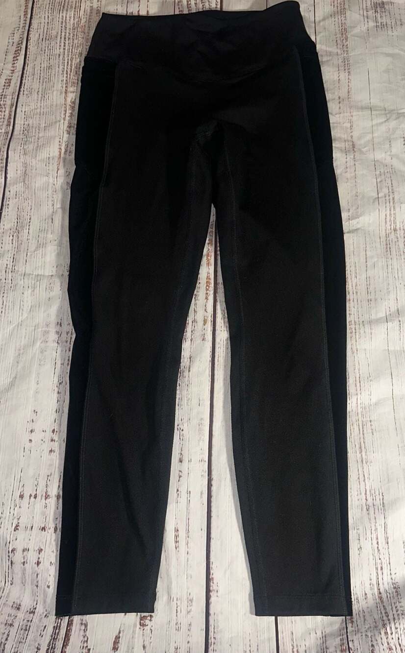 Victoria's Secret PINK Cozy Velvet Side-Stripe Leggings-S
